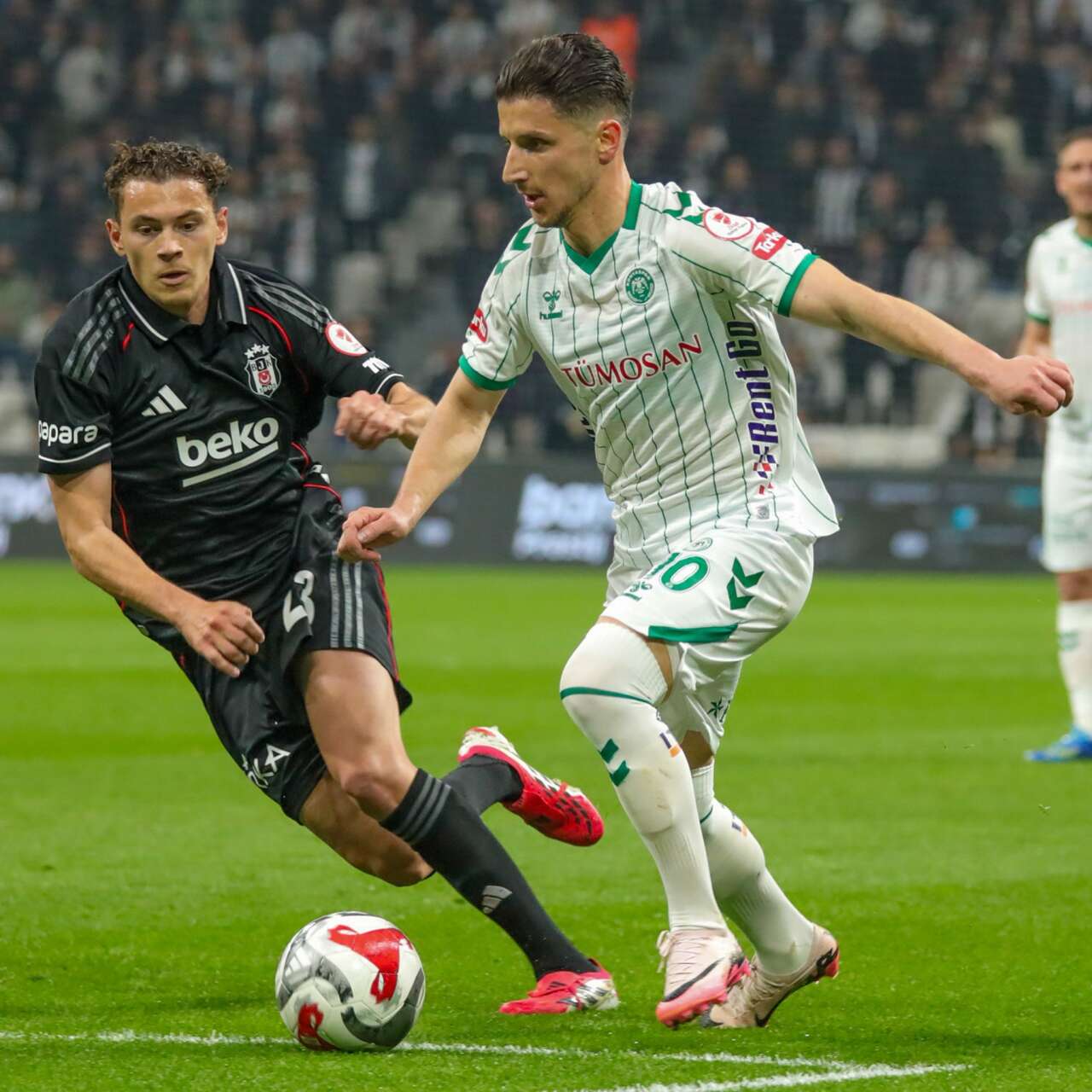Konyaspor’un final biletini aldığı Beşiktaş maçından en güzel kareler 53